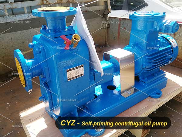 self-priming centrifugal pump